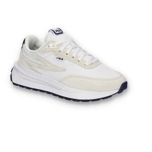 Fila Women's Renno Sneakers, White/Navy/Red, Sizes 10 (5RM01550-125)